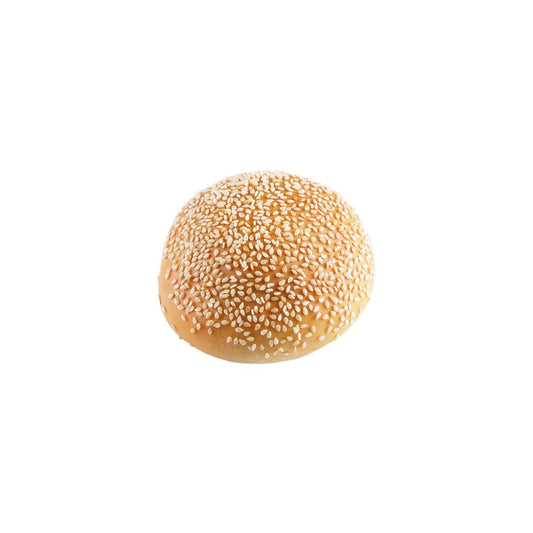 White Bread with Sesame Burger Bun, 100gr