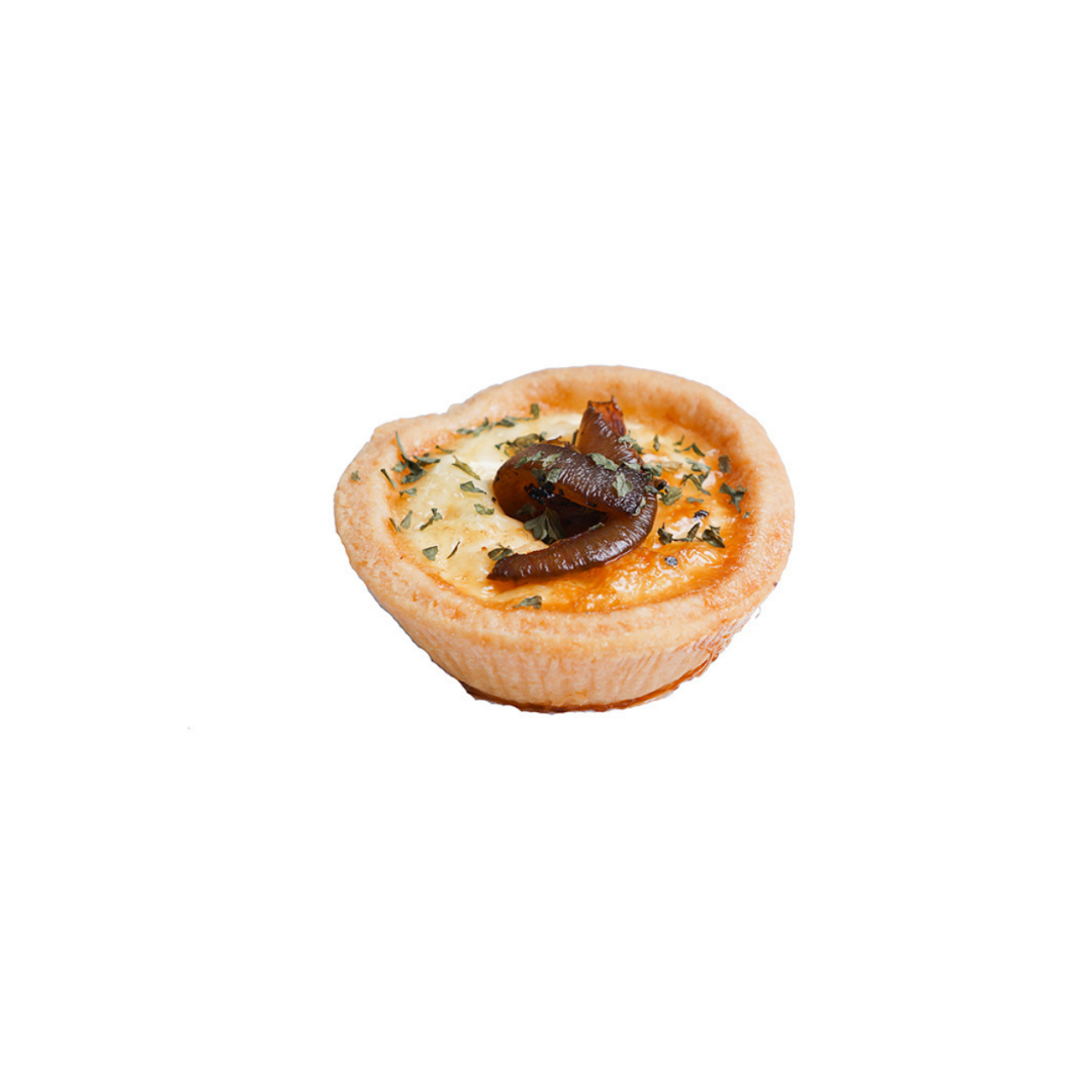 Mini Caramelized Onion Cream Cheese Quiche (24pcs)