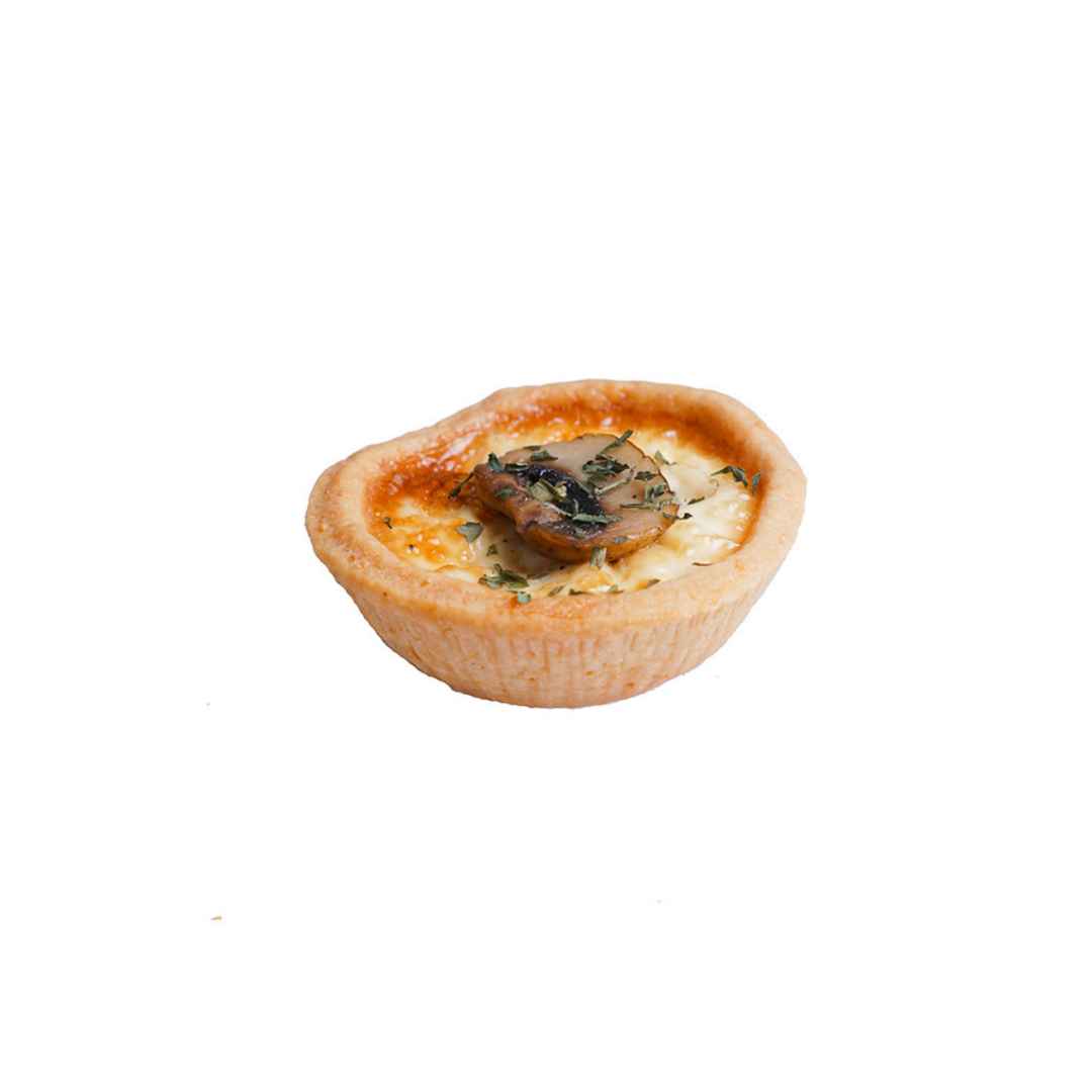 Mini Mushroom and Onion Quiche (24pcs)