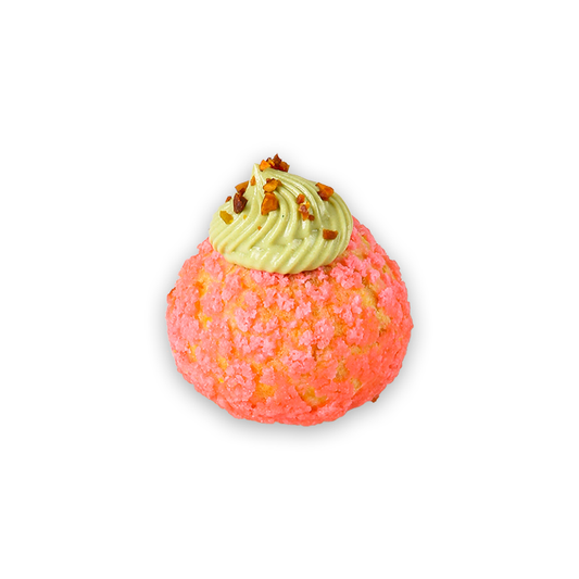 Raspberry & Pistachio Mini Choux Puff (18pcs)