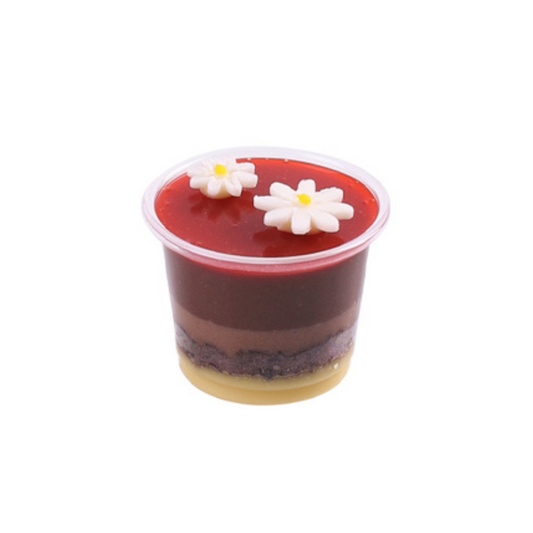 Milk Chocolate & Vanilla Verrine (18pcs)